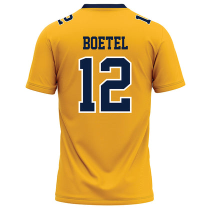 AU - NCAA Football : Lincoln Boetel - Gold Football Jersey