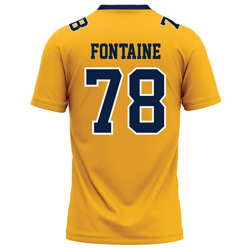 AU - NCAA Football : Parker Fontaine - Gold Football Jersey-1