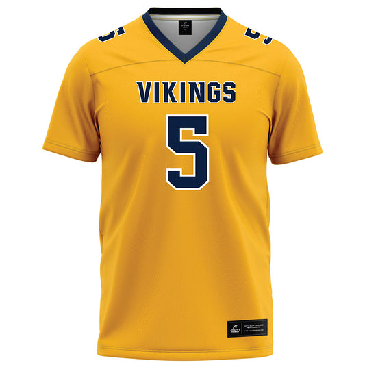 AU - NCAA Football : Brady Belisle - Gold Football Jersey-0