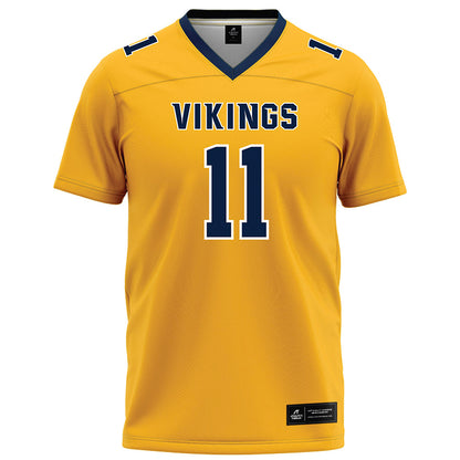 AU - NCAA Football : Liam Rogelstad - Gold Football Jersey-0