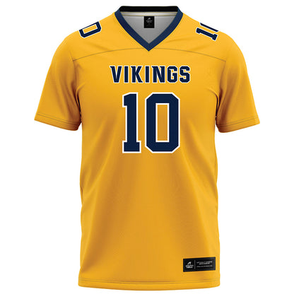 AU - NCAA Football : Adam Skifton - Gold Football Jersey-0