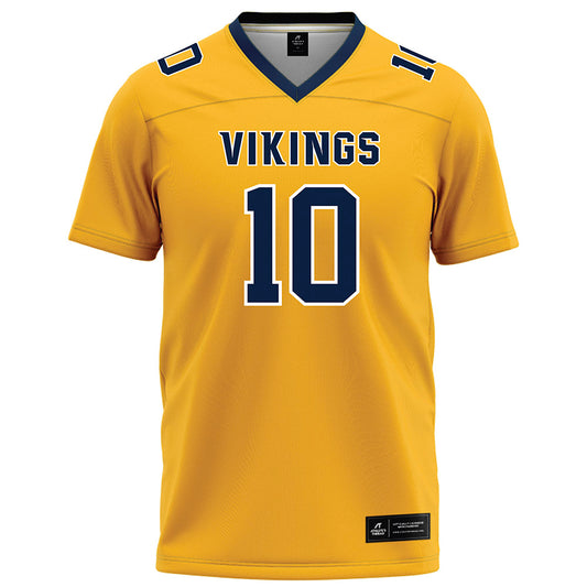 AU - NCAA Football : Adam Skifton - Gold Football Jersey-0
