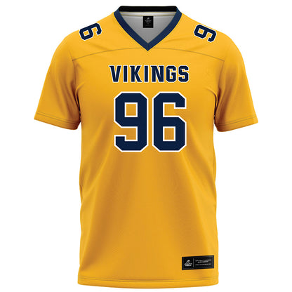 AU - NCAA Football : Connor Akey - Gold Football Jersey-0