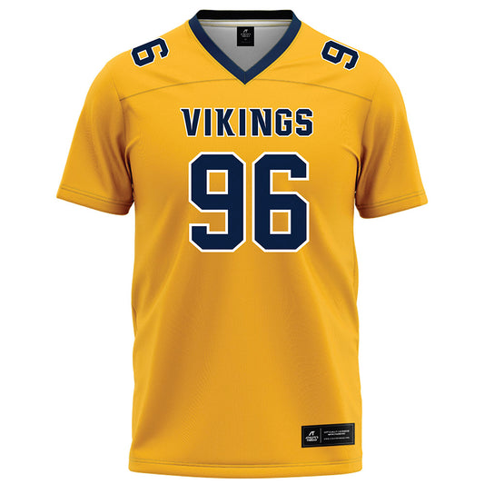 AU - NCAA Football : Connor Akey - Gold Football Jersey-0