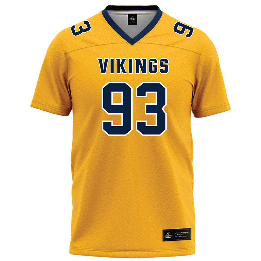 AU - NCAA Football : Josh Buddenhagen - Gold Football Jersey