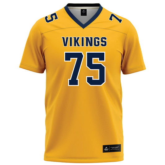 AU - NCAA Football : Preston Kellogg - Gold Football Jersey