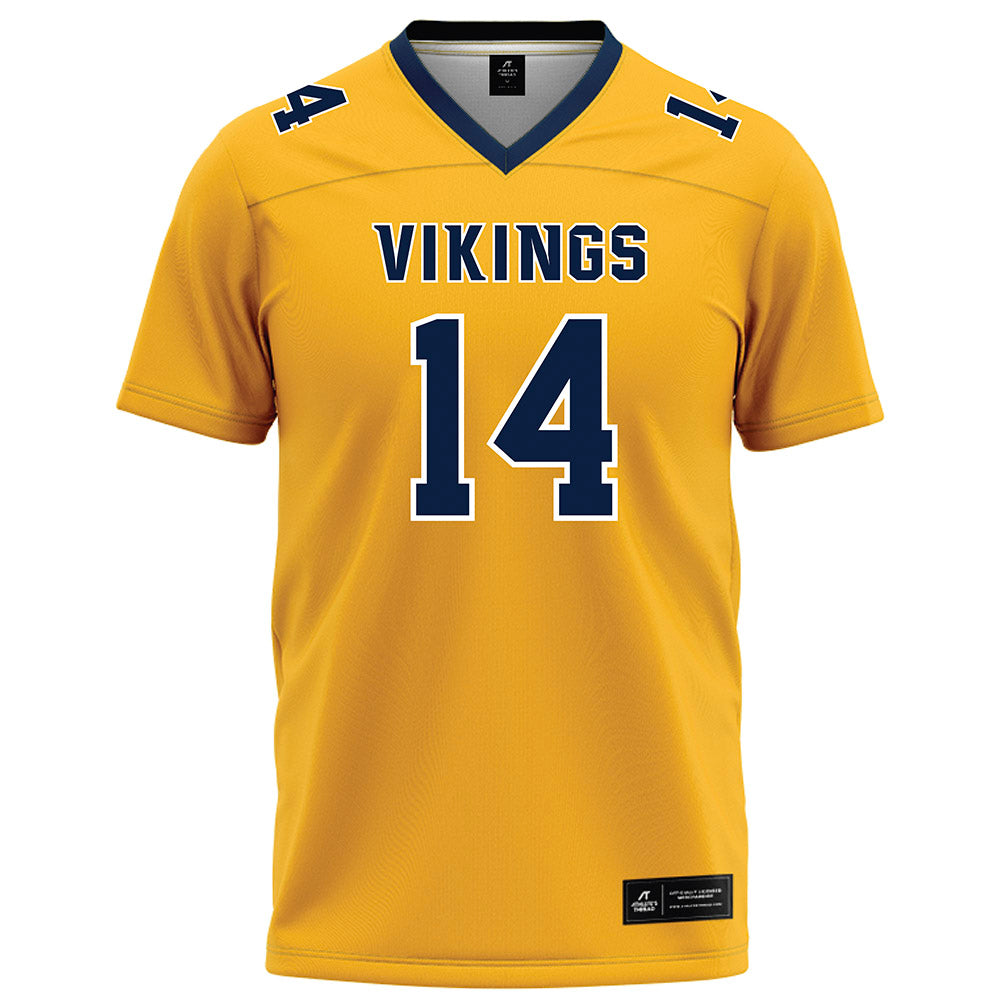 AU - NCAA Football : Jaxon Haynes - Gold Football Jersey-0
