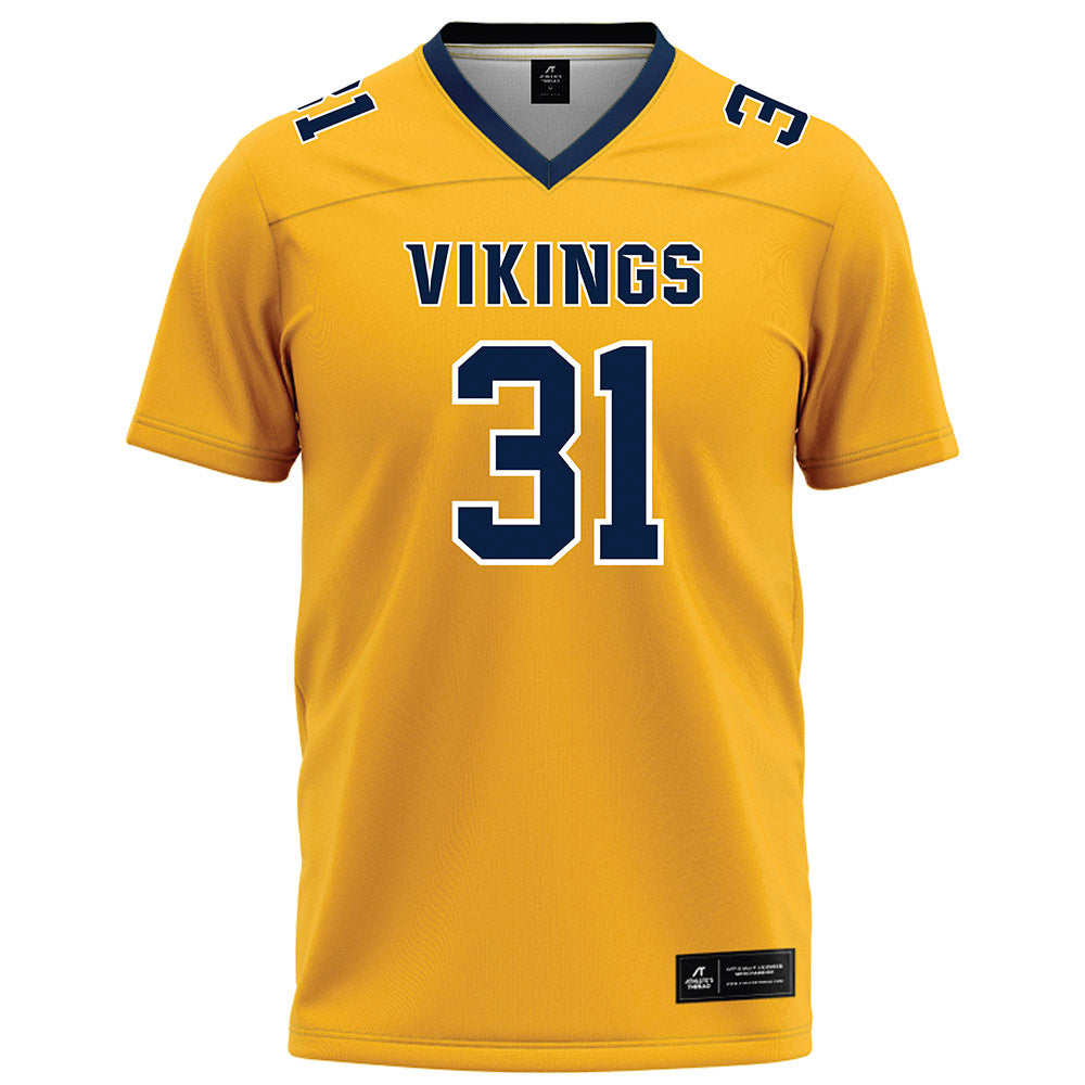 AU - NCAA Football : Luke Leonard - Gold Football Jersey