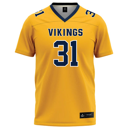 AU - NCAA Football : Luke Leonard - Gold Football Jersey