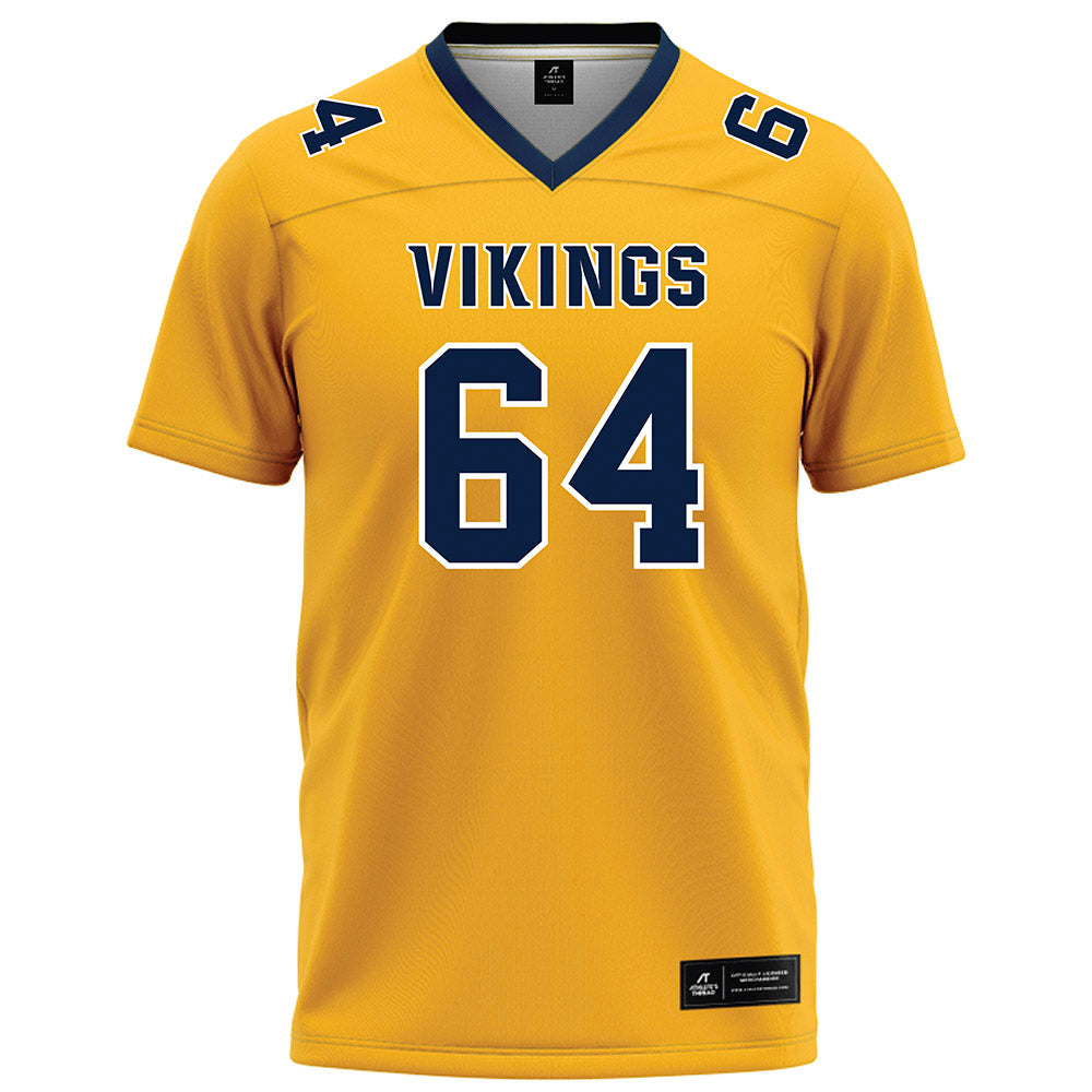 AU - NCAA Football : Jake Zitek - Gold Football Jersey-0