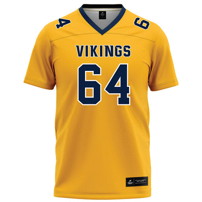 AU - NCAA Football : Jake Zitek - Gold Football Jersey-0