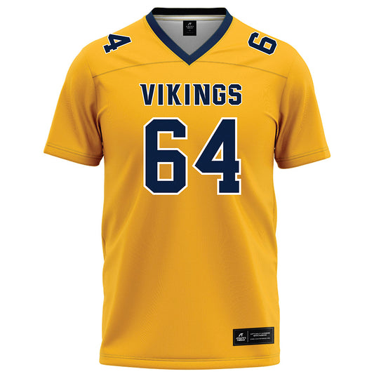 AU - NCAA Football : Jake Zitek - Gold Football Jersey-0