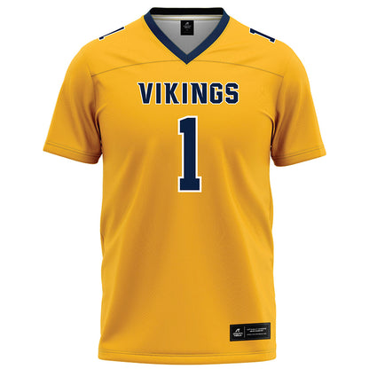 AU - NCAA Football : Jackson Bohland - Gold Football Jersey-0