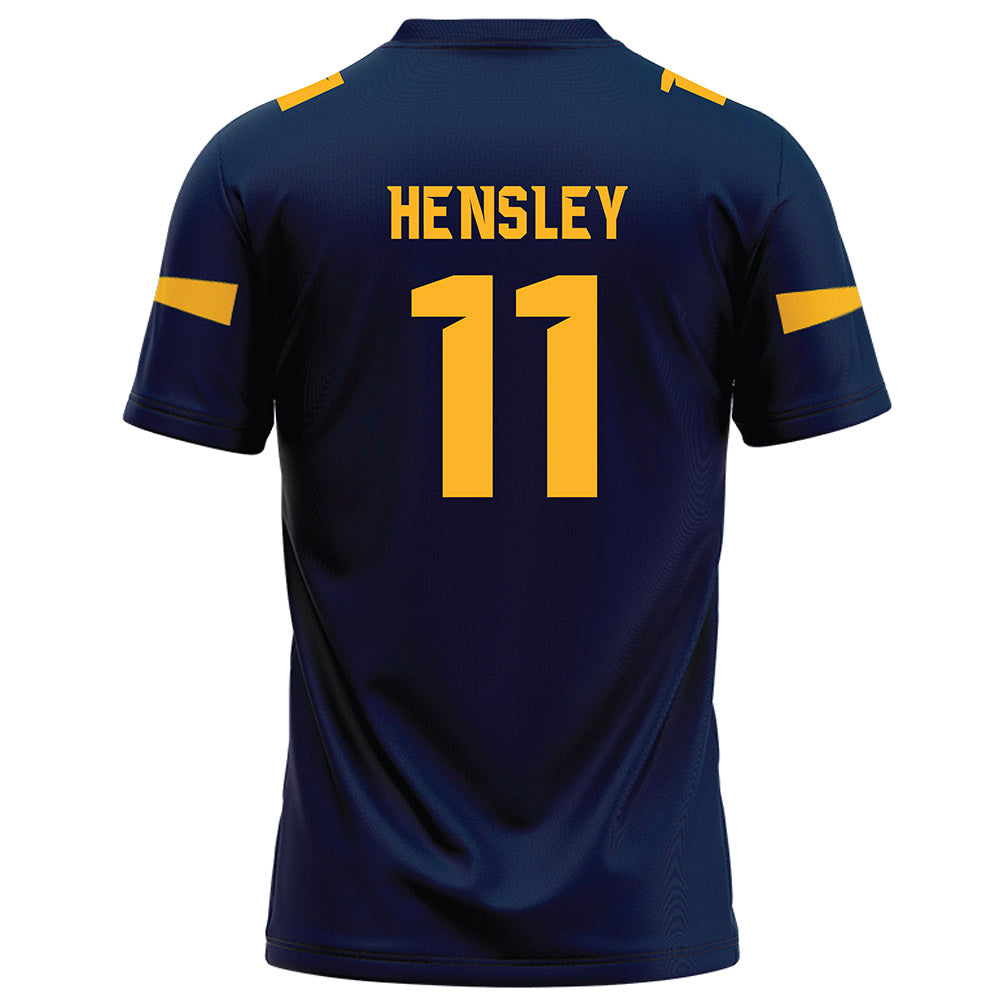 AU - NCAA Football : Gunnar Hensley - Navy Football Jersey-1