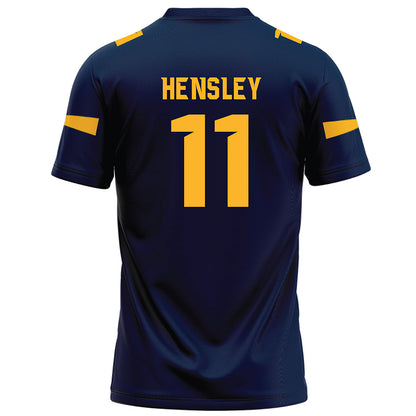 AU - NCAA Football : Gunnar Hensley - Navy Football Jersey-1