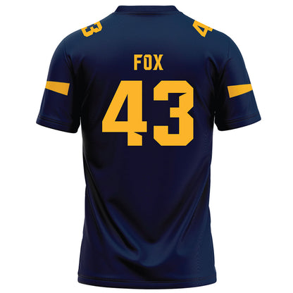 AU - NCAA Football : Teagan Fox - Navy Football Jersey-1
