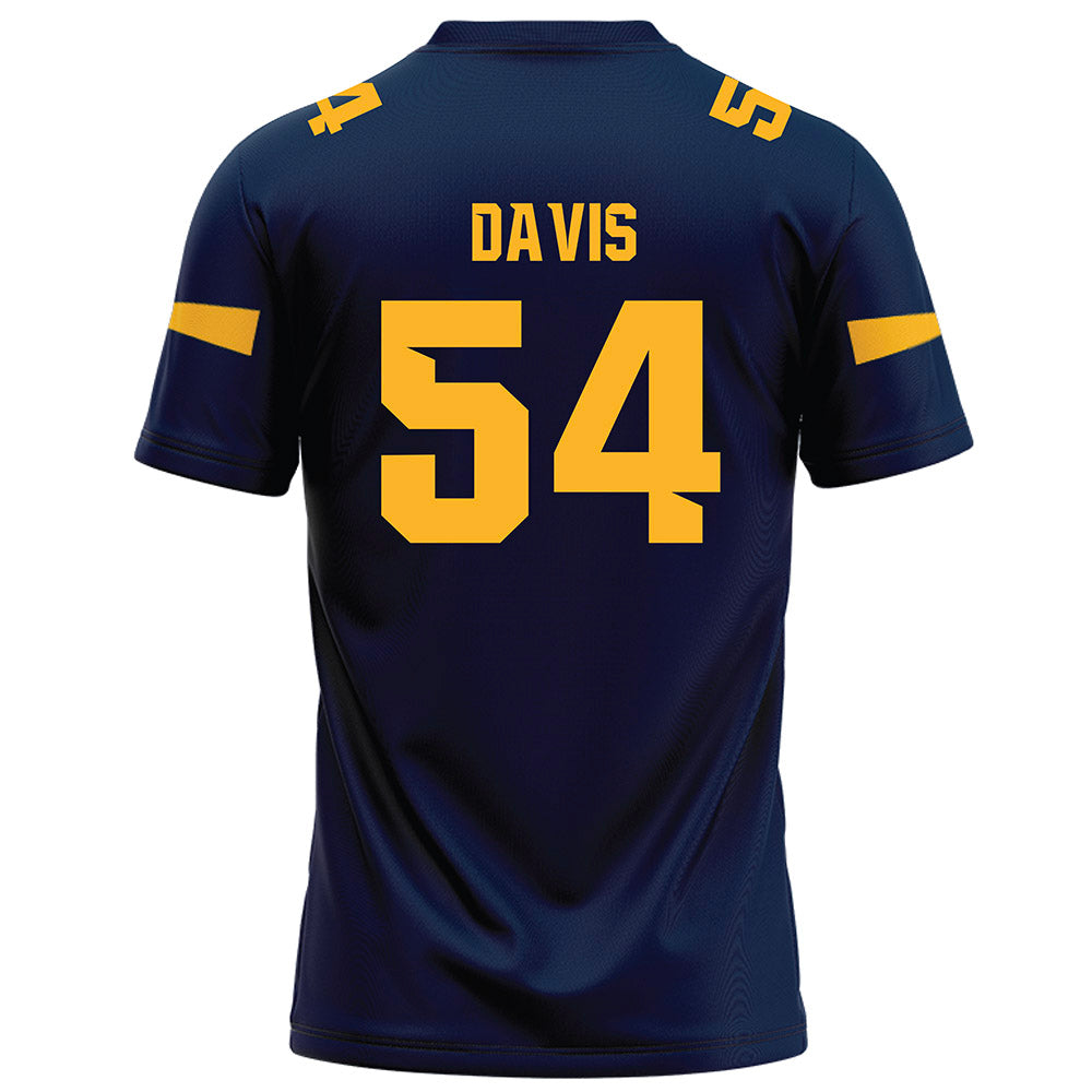 AU - NCAA Football : Kaleb Davis - Navy Football Jersey-1