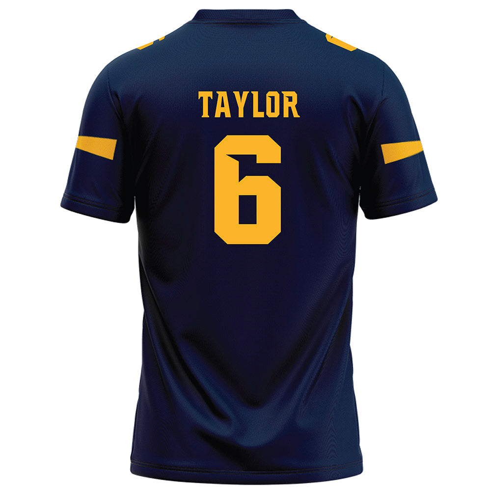 AU - NCAA Football : Myles Taylor - Navy Football Jersey