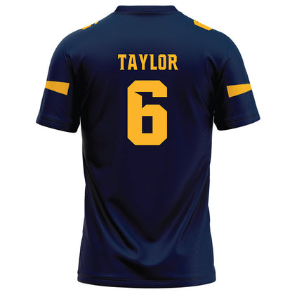 AU - NCAA Football : Myles Taylor - Navy Football Jersey