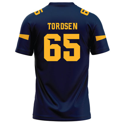 AU - NCAA Football : Sawyer Tordsen - Navy Football Jersey