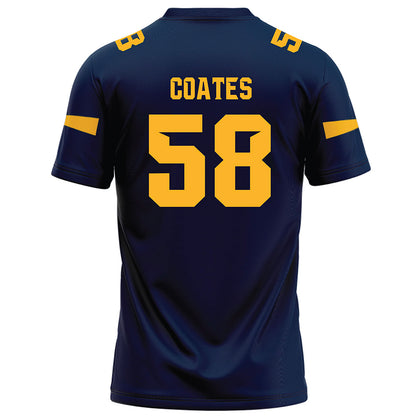 AU - NCAA Football : Wes Coates - Navy Football Jersey-1