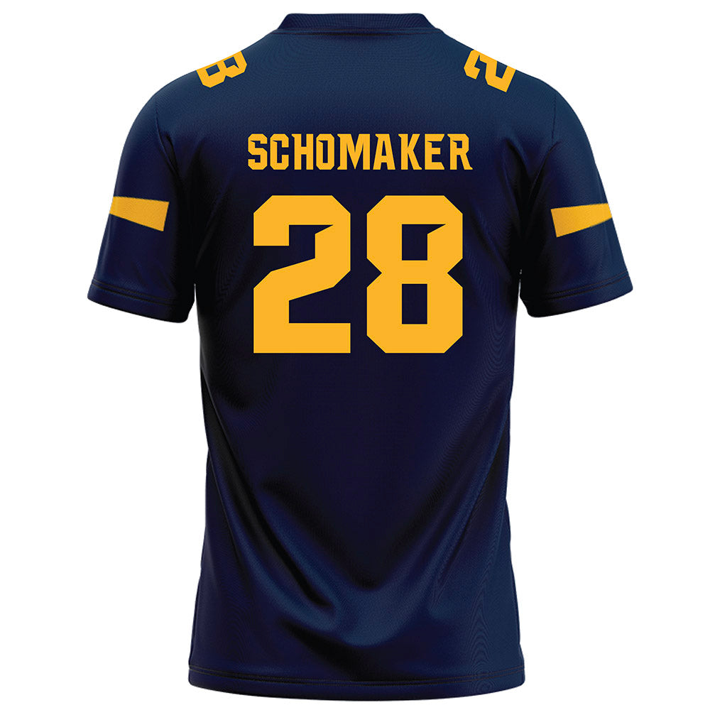AU - NCAA Football : Steel Schomaker - Navy Football Jersey-1