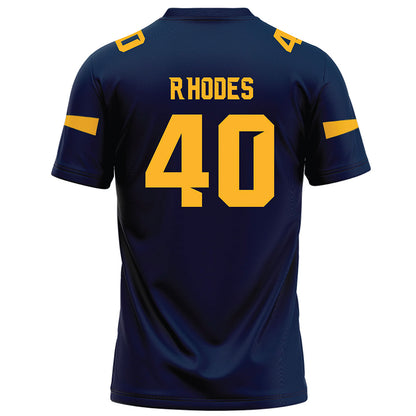 AU - NCAA Football : Ayden Rhodes - Navy Football Jersey-1