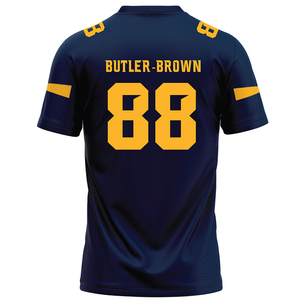 AU - NCAA Football : Marvanous Butler-Brown - Navy Football Jersey-1