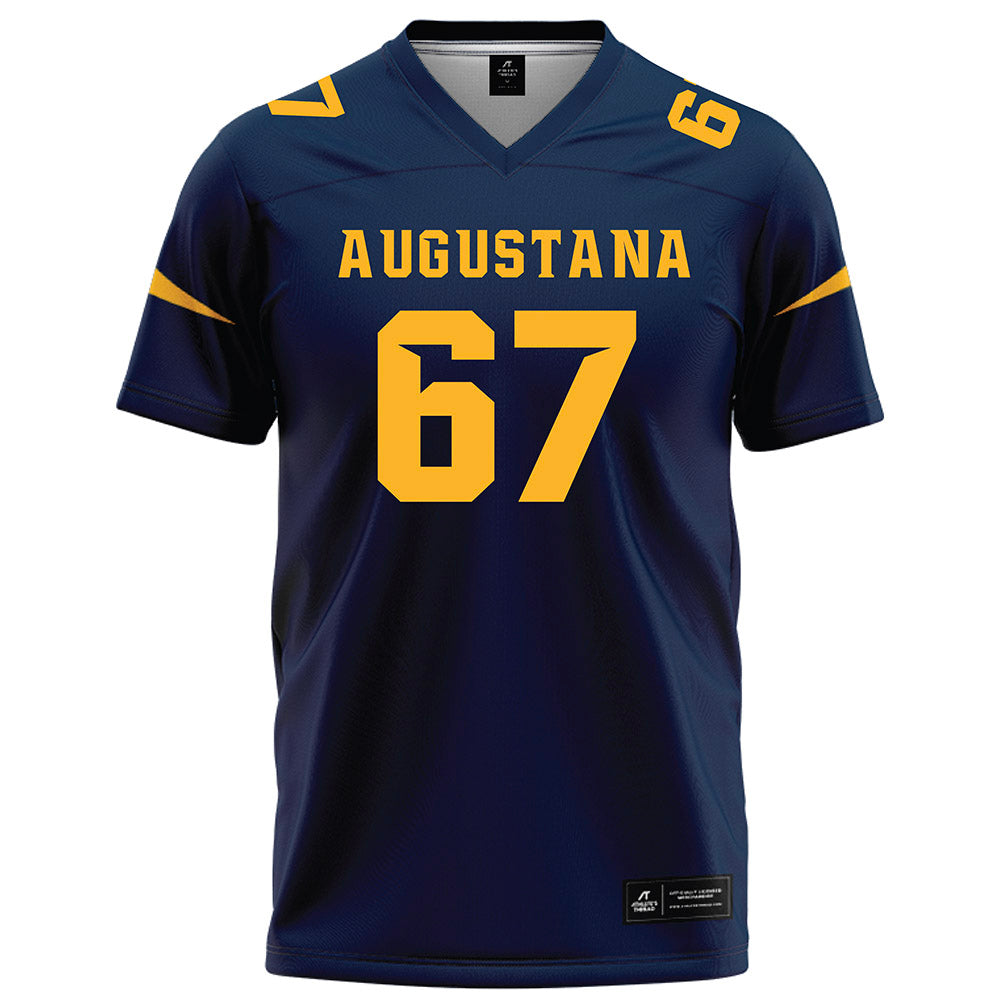 AU - NCAA Football : Ryan Retzer - Navy Football Jersey-0