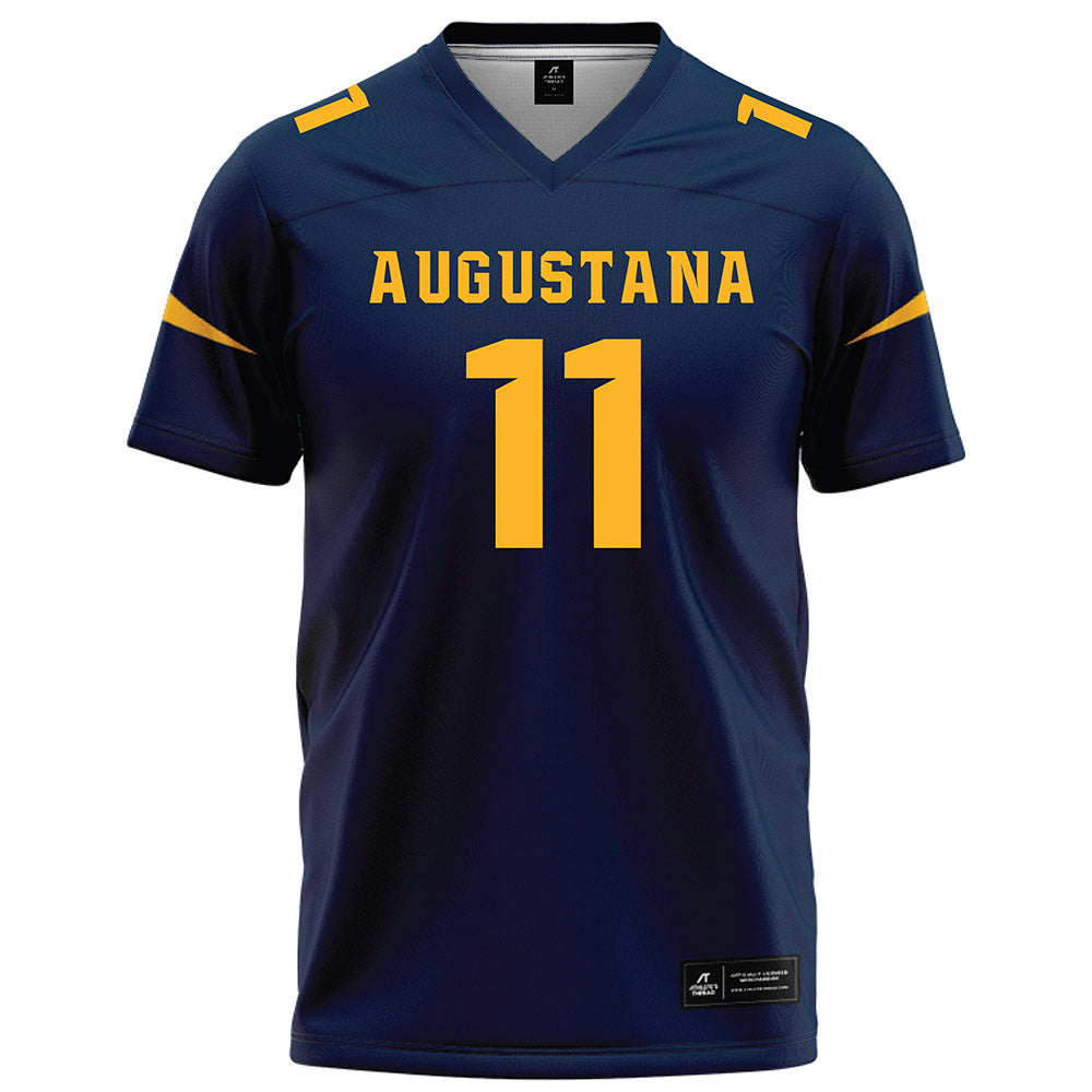 AU - NCAA Football : Gunnar Hensley - Navy Football Jersey-0