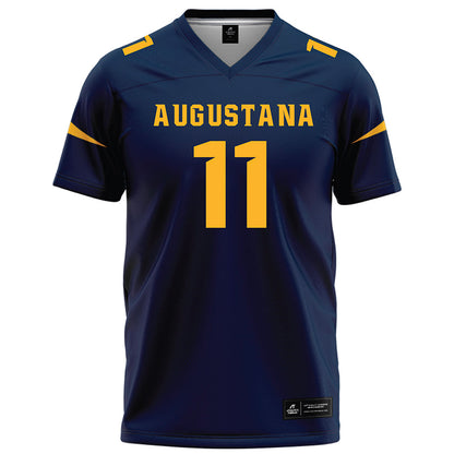 AU - NCAA Football : Gunnar Hensley - Navy Football Jersey-0
