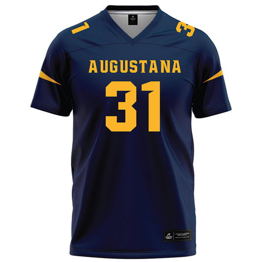 AU - NCAA Football : Luke Leonard - Navy Football Jersey