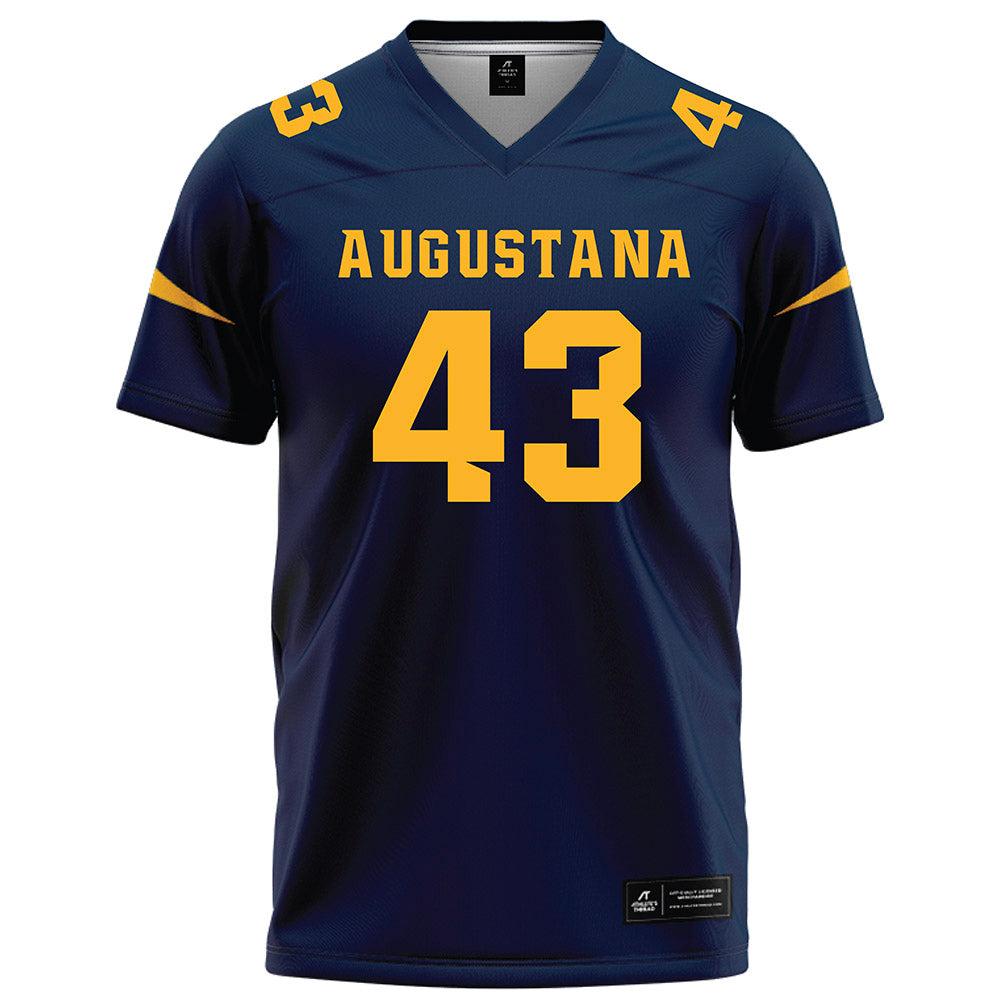 AU - NCAA Football : Teagan Fox - Navy Football Jersey-0