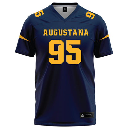 AU - NCAA Football : Joshua Leeobryant - Navy Football Jersey-0