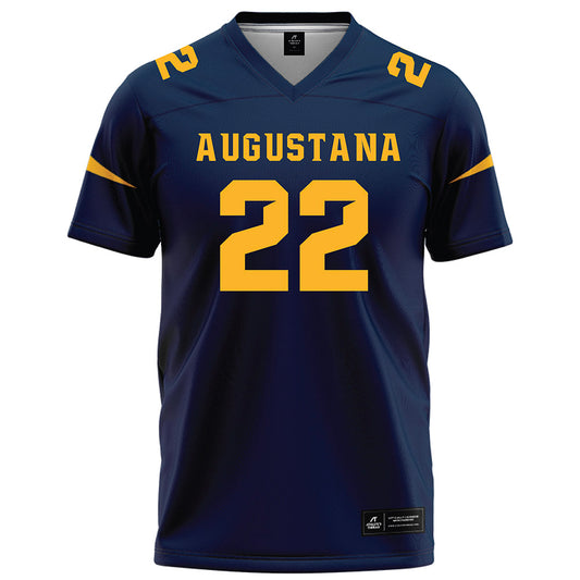 AU - NCAA Football : Breylon Blount - Navy Football Jersey-0