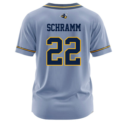 AU - NCAA Softball : Tierney Schramm - Light Blue Jersey-1