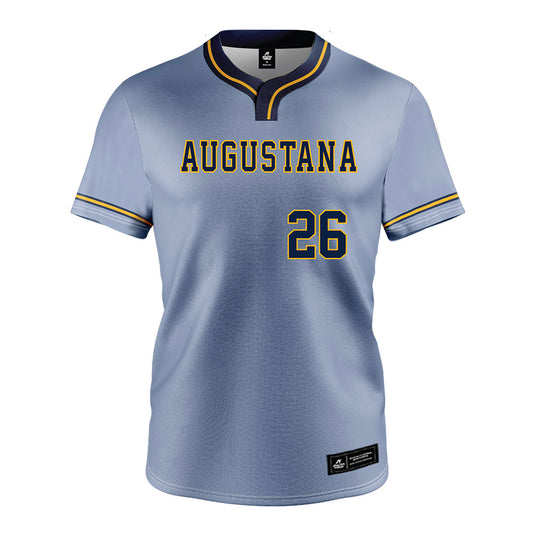 AU - NCAA Softball : Sidney Smart - Light Blue Jersey-0