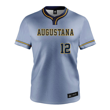 AU - NCAA Softball : Kierra Lubovich - Light Blue Jersey-0