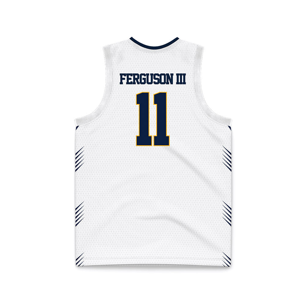 AU - NCAA Men's Basketball : Don Ferguson III - White Basketball Jersey