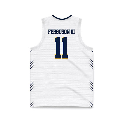 AU - NCAA Men's Basketball : Don Ferguson III - White Basketball Jersey