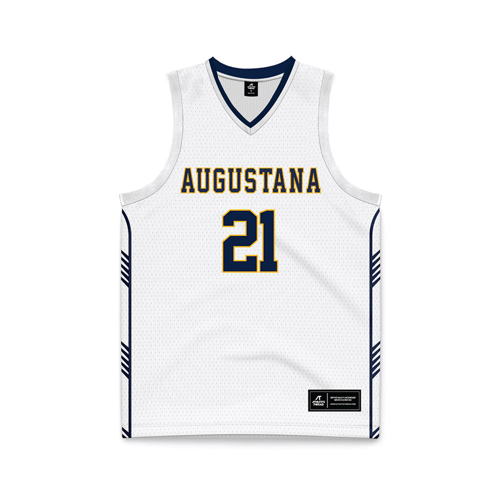 AU - NCAA Men's Basketball : Conner Kraft - White Basketball Jersey