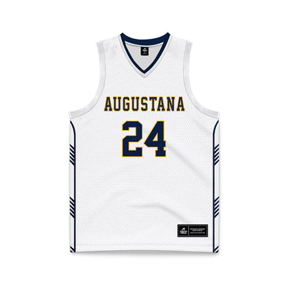 AU - NCAA Men's Basketball : Hayden Brown - White Basketball Jersey-0