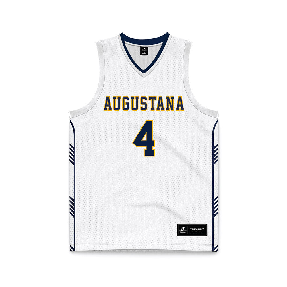 AU - NCAA Men's Basketball : Cj Armstrong - White Basketball Jersey-0
