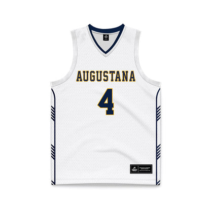AU - NCAA Men's Basketball : Cj Armstrong - White Basketball Jersey-0