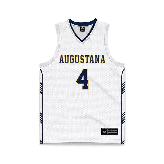 AU - NCAA Men's Basketball : Cj Armstrong - White Basketball Jersey-0