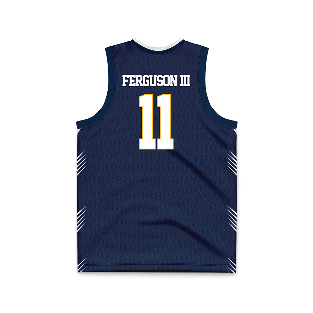 AU - NCAA Men's Basketball : Don Ferguson III - Navy Basketball Jersey