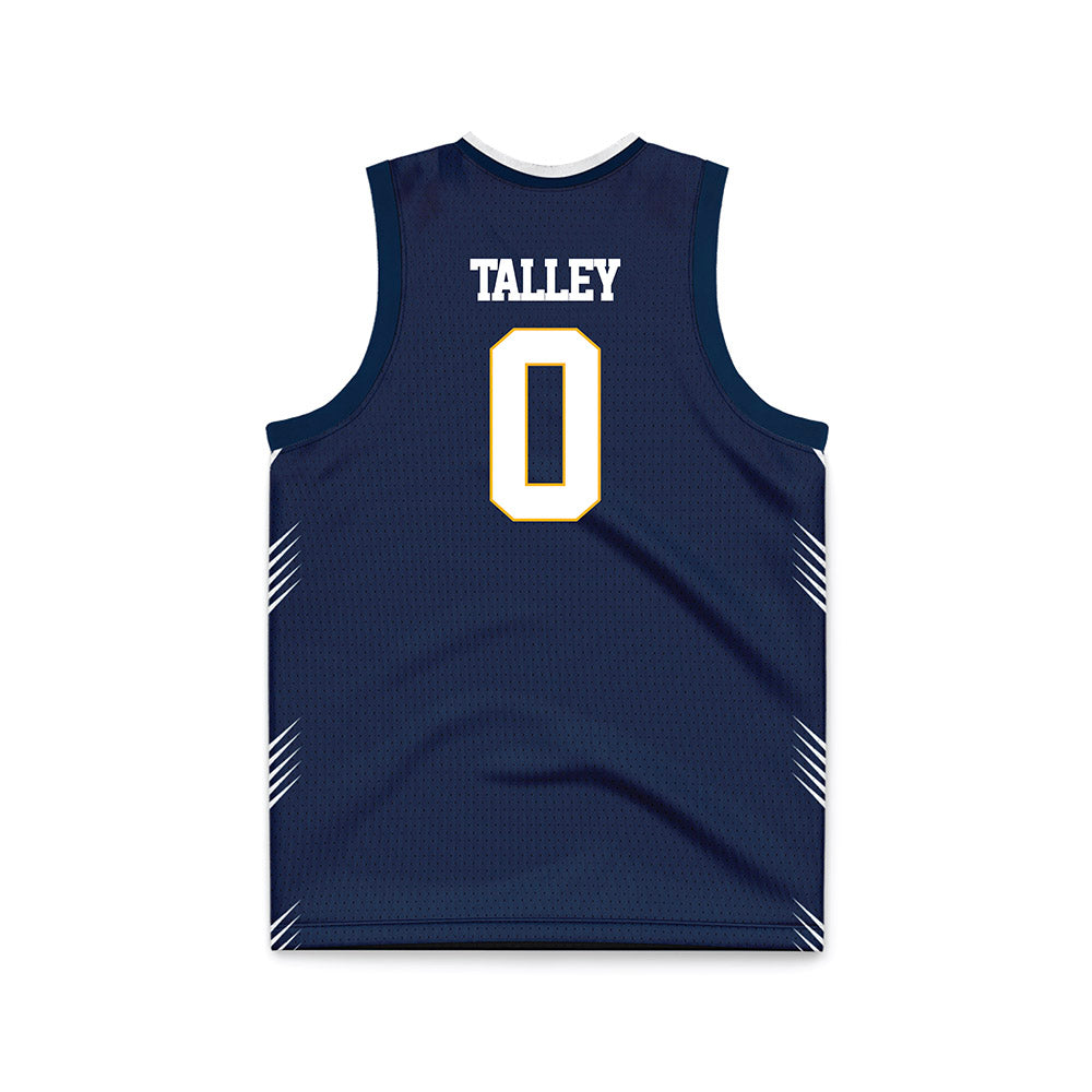 AU - NCAA Men's Basketball : Markus Talley - Navy Basketball Jersey-1