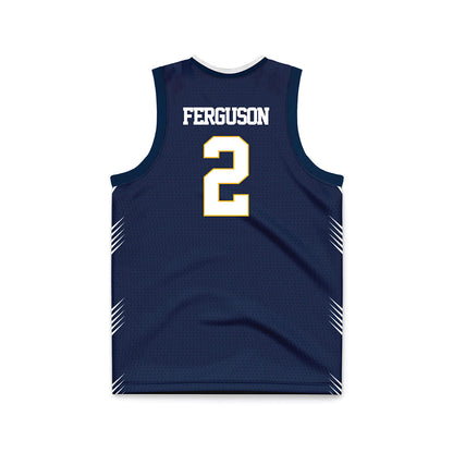 AU - NCAA Men's Basketball : Tameron Ferguson - Navy Basketball Jersey