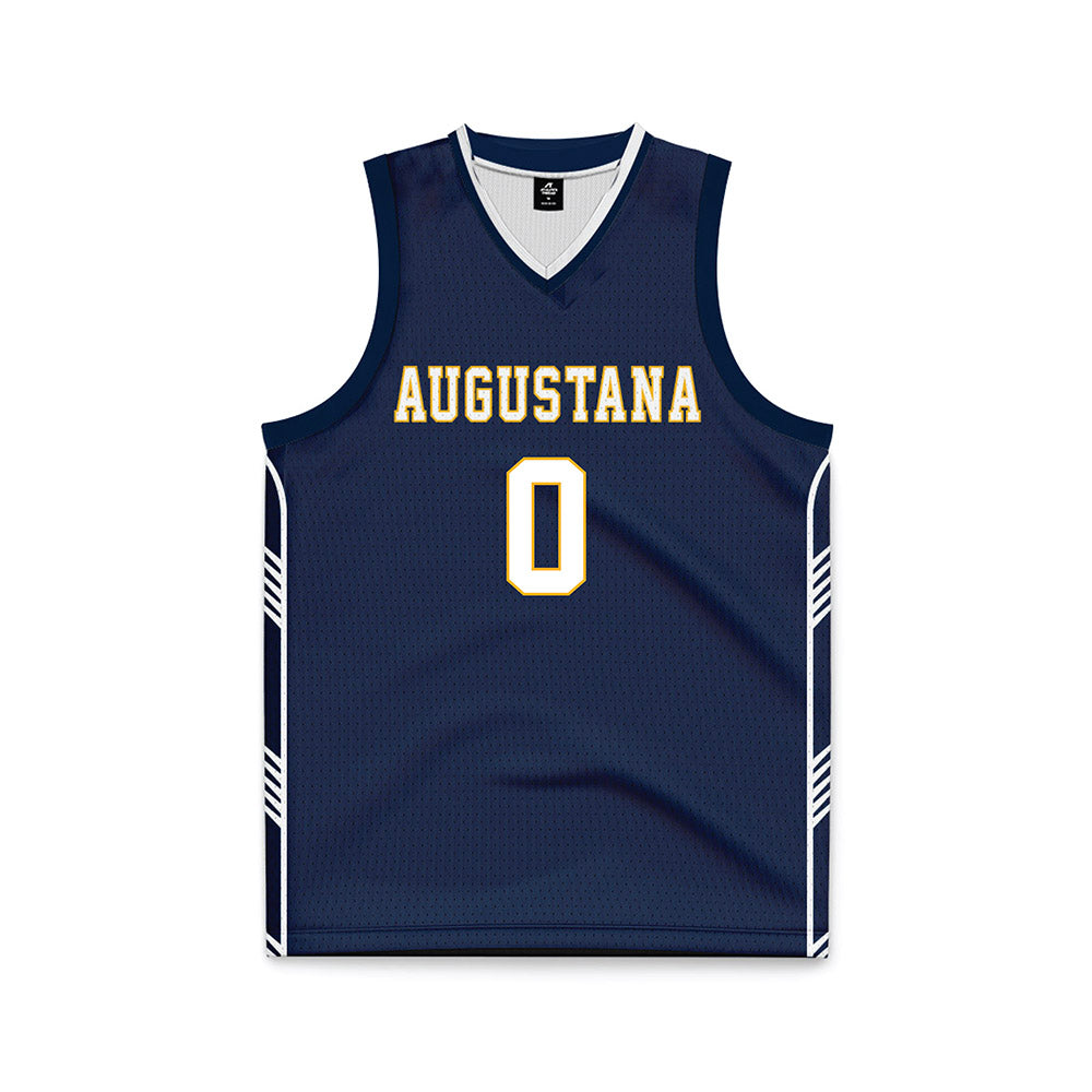 AU - NCAA Men's Basketball : Markus Talley - Navy Basketball Jersey-0