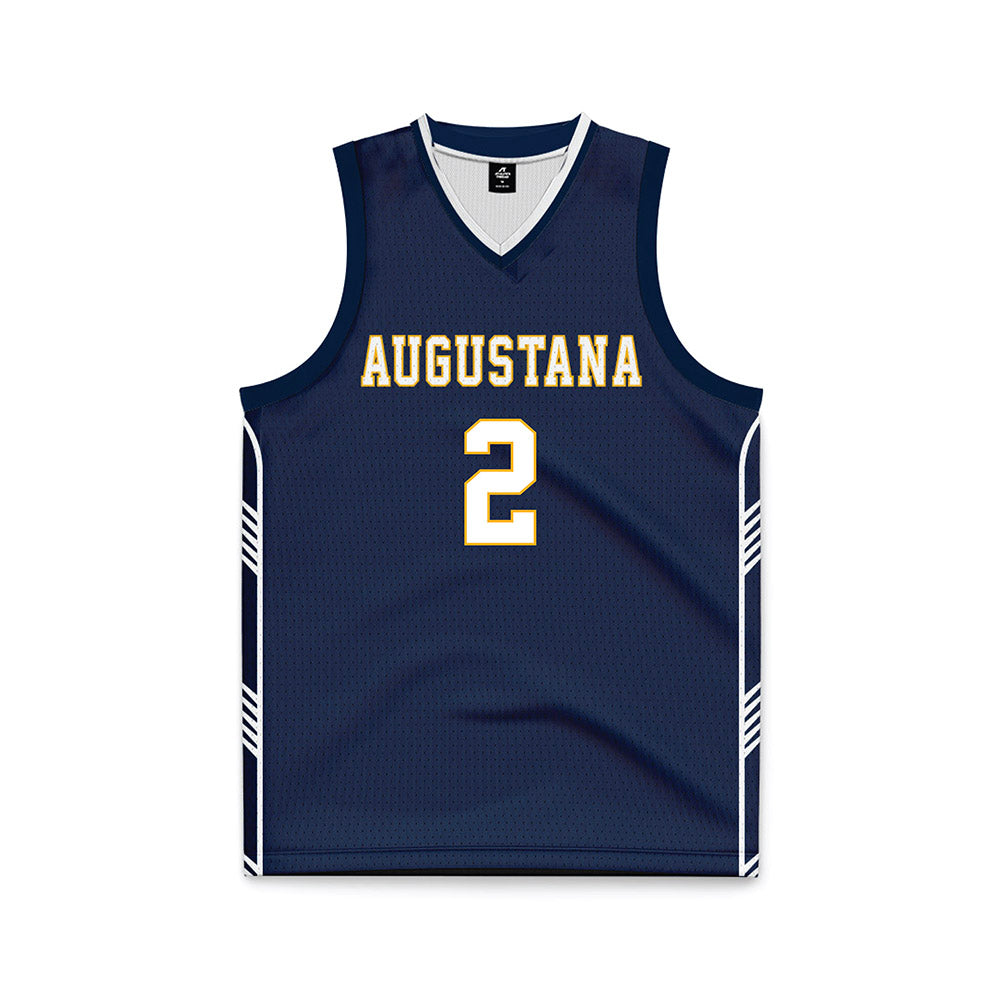 AU - NCAA Men's Basketball : Tameron Ferguson - Navy Basketball Jersey